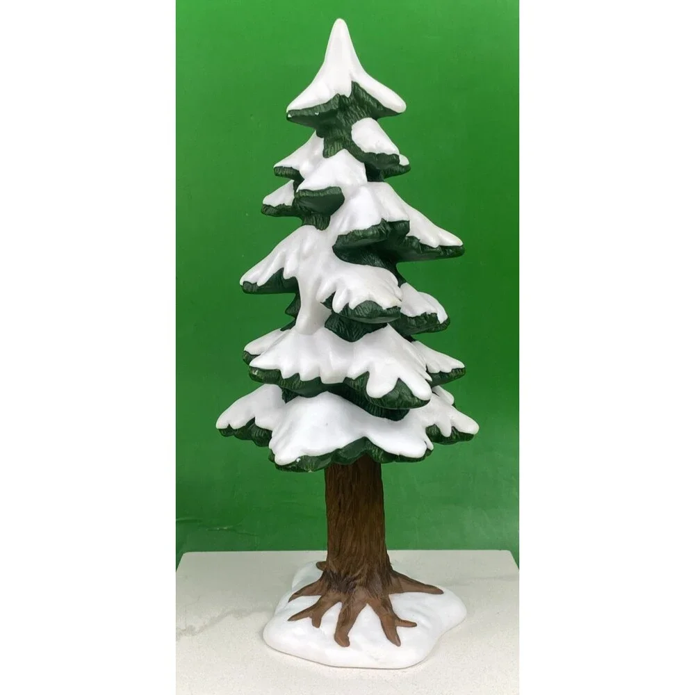 Dept 56 Heritage Village Collection Porcelain Pine Large 5218-3 w/Box - Retired